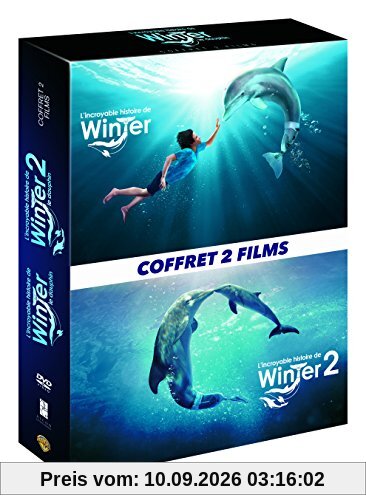 Coffret l'incroyable histoire de winter le dauphin, 1 et 2 [Blu-ray] [FR Import]