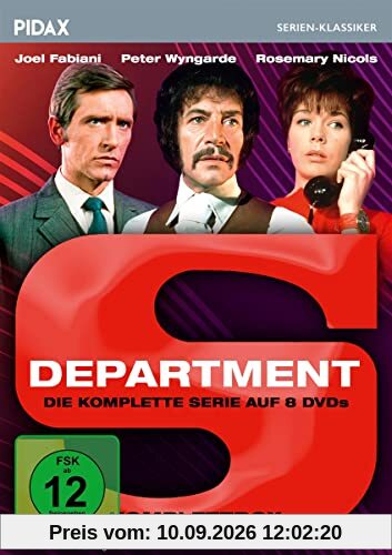 Department S - Komplettbox / Die komplette Kultserie (Pidax Serien-Klassiker) [8 DVDs]