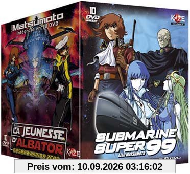 Matsumoto : La jeunesse d'Albator et Submarine Super 99 - Intégrale 10 DVD