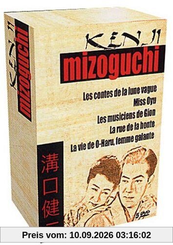Coffret Mizoguchi, Vol.2 : Les Contes de la lune vague / Miss Oyu / Les Musiciens de Gion / La Rue de la honte / La Vie de O-Haru, femme galante - Coffret 5 DVD [inclus le livret] [FR Import]