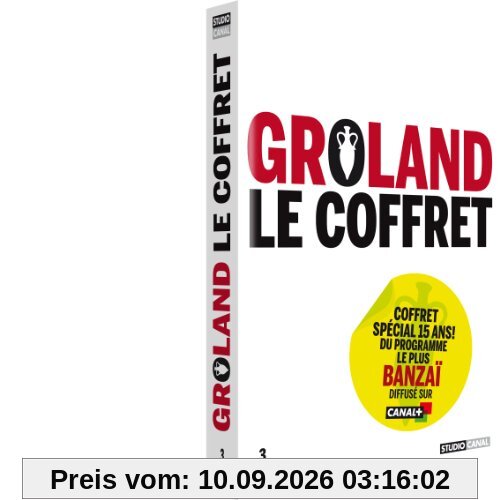 Coffret groland : 15 ans d'age bete ; 20h20 ; les presipales [FR Import]