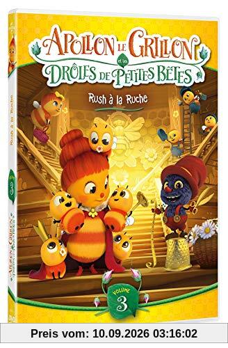 Apollon le grillon et les drôles de petites bêtes, vol. 3 : rush à la ruche [FR Import]