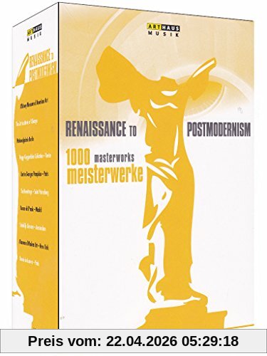 1000 Meisterwerke - Renaissance to Postmodernism [10 DVDs]
