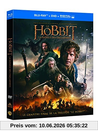 Le hobbit 3 : la bataille des cinq armées [Blu-ray] [FR Import]