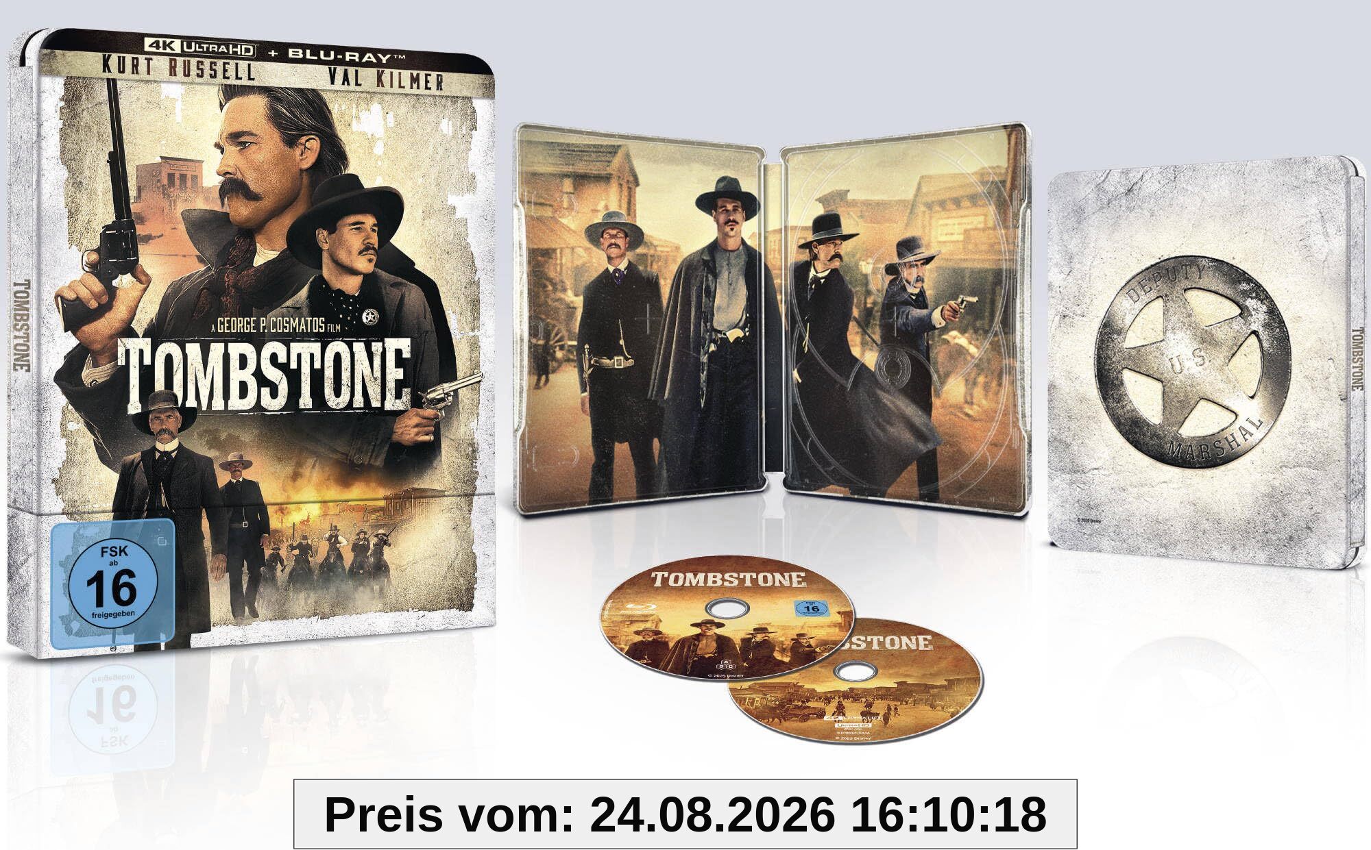 Tombstone 4K UHD + Blu-ray (Lim. Steelbook)