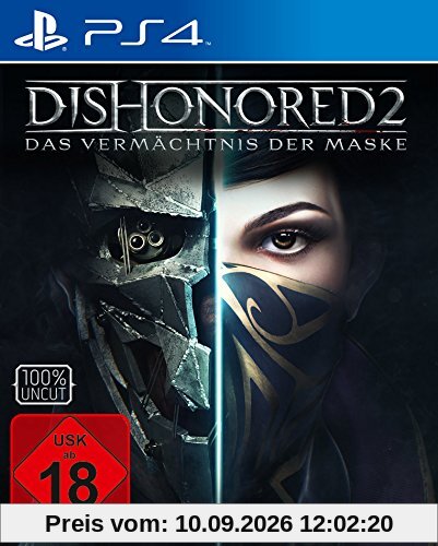 Dishonored 2: Das Vermächtnis der Maske - Day One Edition [PlayStation 4]