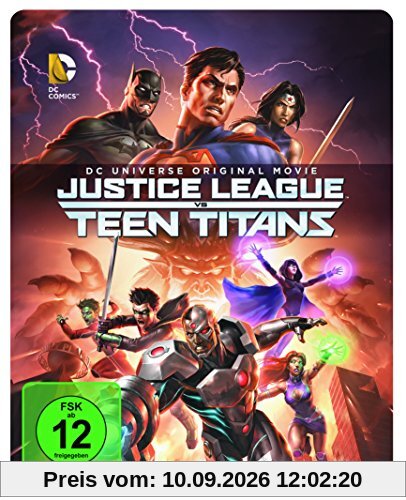 DCU Justice League vs. Teen Titans Steelbook (exklusiv bei Amazon.de) [Blu-ray]