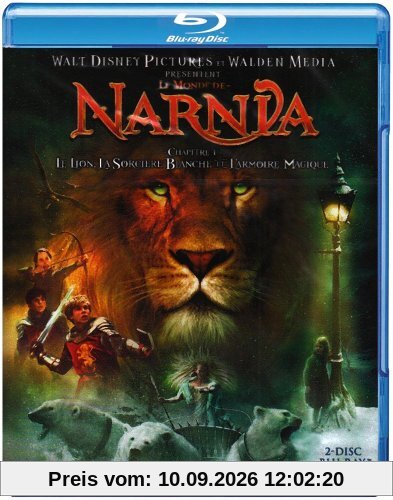 Le Monde de Narnia : Le Lion, la Sorciere Blanche et l'Armoire Magique [Blu-ray] [Import belge]