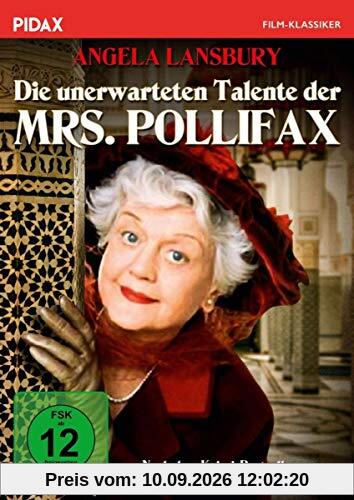 Die unerwarteten Talente der Mrs. Pollifax / Spannende Agentenparodie nach dem Krimi-Bestseller von Dorothy Gilman mit Angela Lansbury (bekannt aus Mord ist ihr Hobby) (Pidax Film-Klassiker)