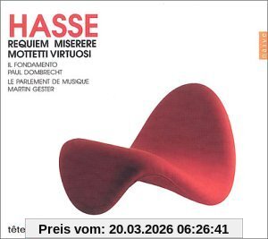 Il Fondamento Hasse, Requiem / Miserere / Mottetti Virtuosi
