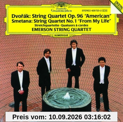 Anton Dvorak: String Quartet Op. 96 American / Bedrich Smetana: String Quartet No. 1 From My Life