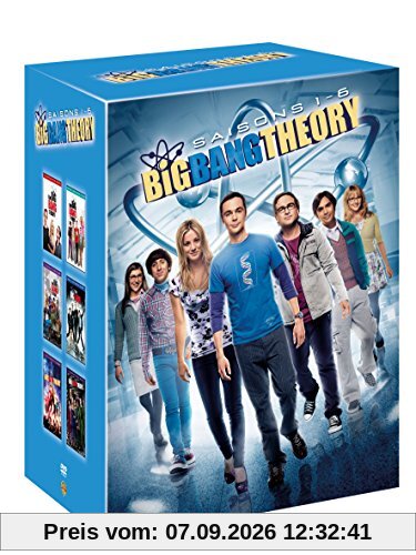 Coffret the big bang theory, saisons 1 à 6 [FR Import]