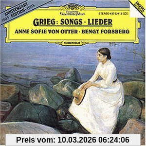 Anne Sofie von Otter Grieg Anniversary Edition 1843-1993, Lieder