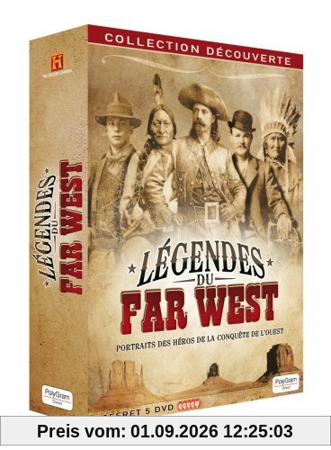 Coffret 5 DVD : Légendes du Far West