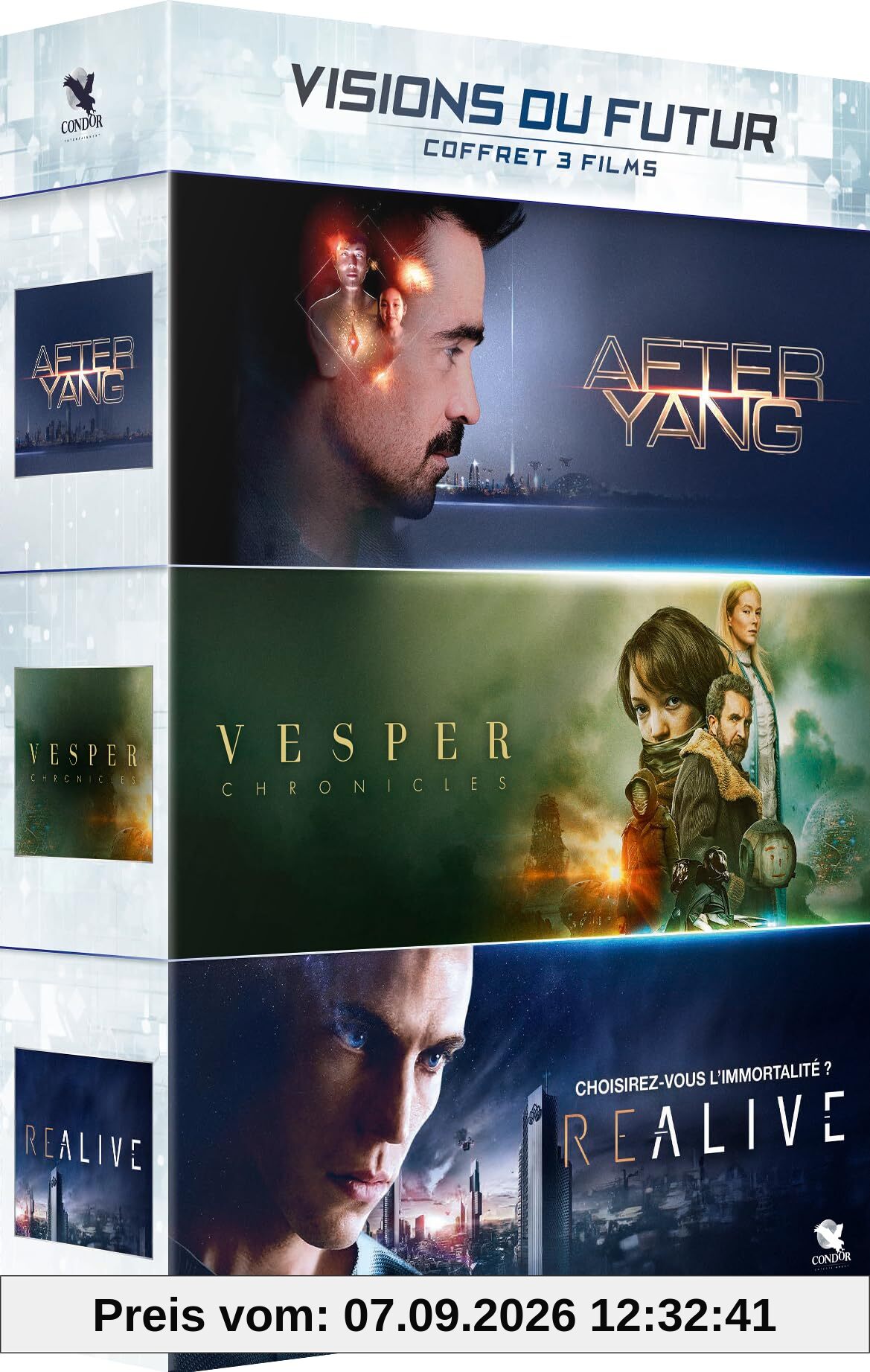 Coffret Visions du futur DVD