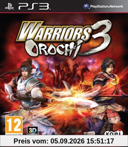 [UK-Import]Warriors Orochi 3 Game PS3
