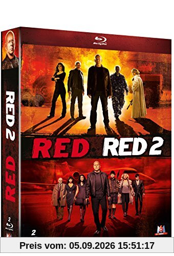 Coffret red : red ; red 2 [Blu-ray] [FR Import]
