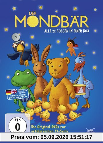 Der Mondbär Collection 1, Folgen 01-22 [3 DVDs]