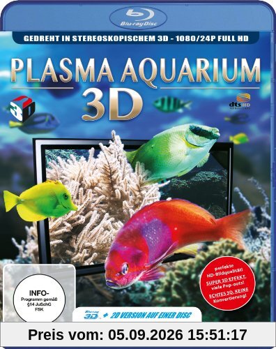 Plasma Aquarium 3D (Blu-ray 3D)