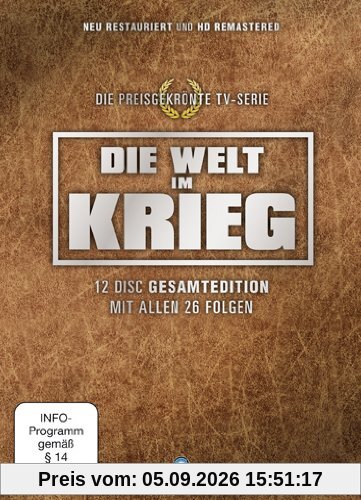 Die Welt im Krieg Box - Gesamtedition [12 DVDs]