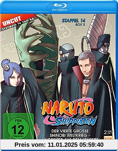 Naruto Shippuden - Staffel 14 - Box 2 [Blu-ray]