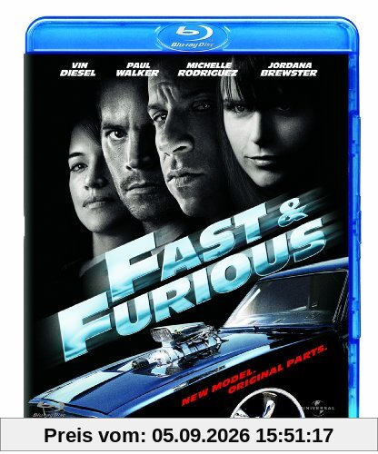 Fast and Furious [Blu-ray] [UK Import]