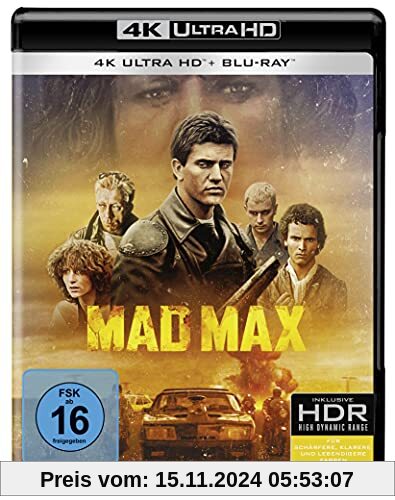 Mad Max (4K Ultra HD) (+ Blu-ray 2D)