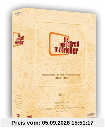 Die legendären TV-Vierteiler - Box 1 (8 DVDs)