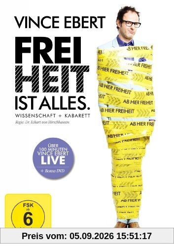 Vince Ebert - Freiheit ist alles [2 DVDs]