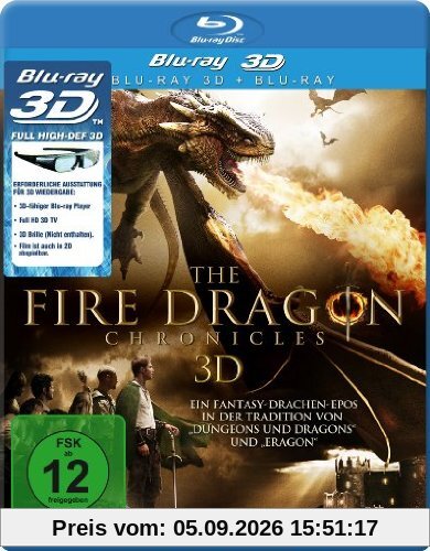 The Fire Dragon Chronicles (3D Version inkl. 2D Version & 3D Lenticular Card) [3D Blu-ray]