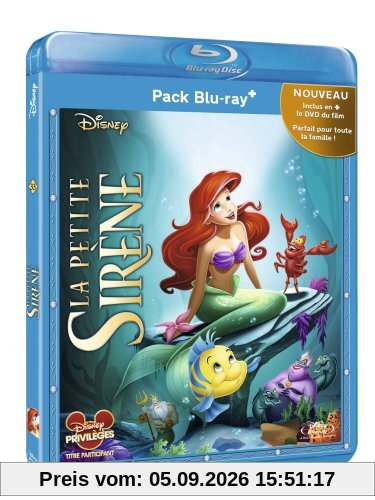 Coffret la petite sirène [Blu-ray] [FR Import]