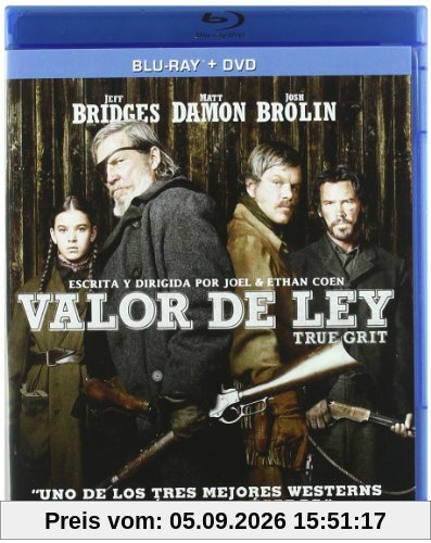 Valor De Ley (True Grit) [Blu-ray + DVD] [Spanien Import]