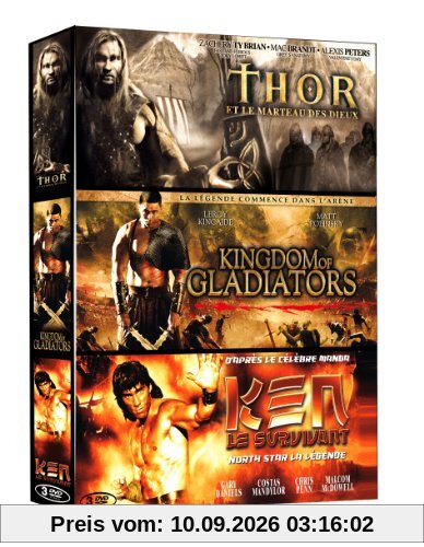 Coffret épique : thor et le marteau des dieux ; kingdom of gladiators [FR Import]