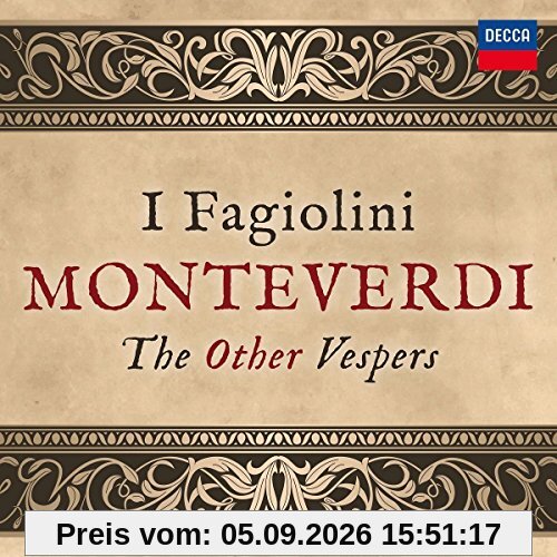 Monteverdi: the Other Vespers