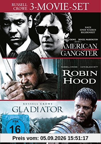 Russell Crowe - 3-Movie-Set [3 DVDs]