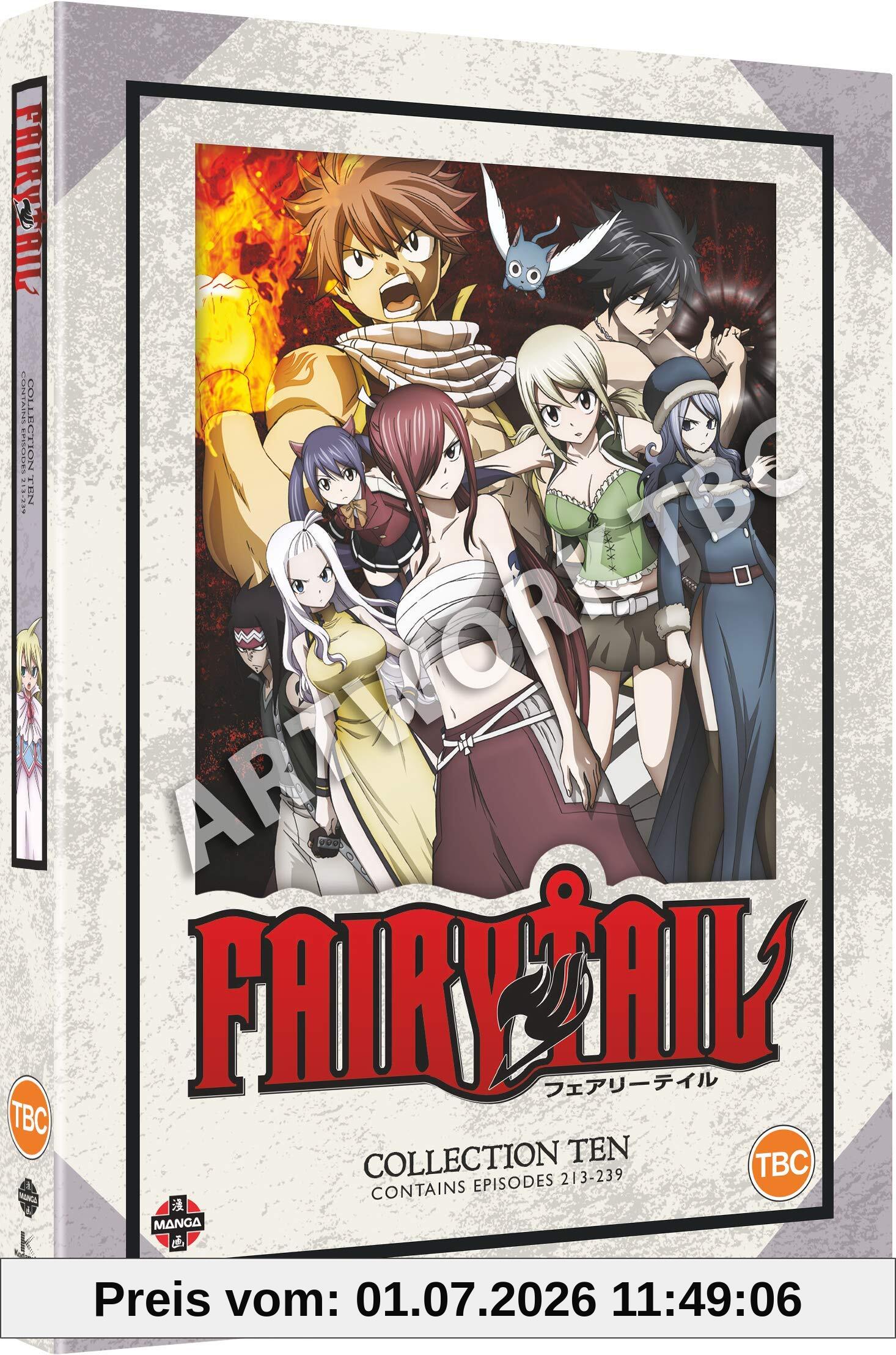 unbekannt Fairy Tail Collection 10 (Episodes 213-239l) [Dvd]