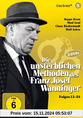 Die unsterblichen Methoden des Franz Josef Wanninger - Box 5, Folgen 13-24 [2 DVDs]