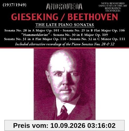 Klaviersonaten 28-32 Saarbrücken 1949 W