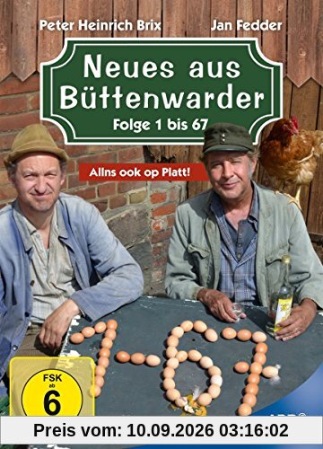 Neues aus Büttenwarder - Folge 1 bis 67 (20 DVDs)