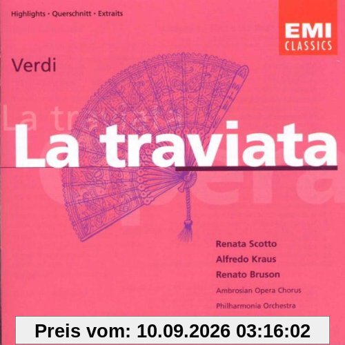Verdi: La Traviata (Highlights Aufnahme London 1980)