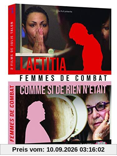 Coffret femmes de combat, 2 films de julie talon : laetitia ; comme si de rien n'etait [FR Import]