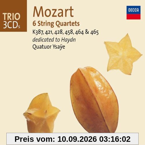 Mozart: 6 Streichquartette K387,421,428,458,464,465
