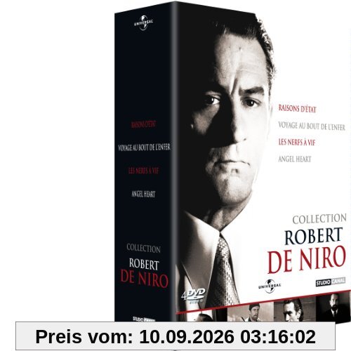 Coffret robert de niro : raisons d'etat ; nerfs a vif ; voyage au bout de l'enfer ; angel heart [FR Import]