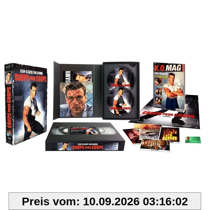 Coups pour coups [Édition Collector ESC VHS-Box-Blu-Ray + DVD + Goodies] [Édition Collector limitée ESC VHS-BOX - Blu-ray + DVD + Goodies]