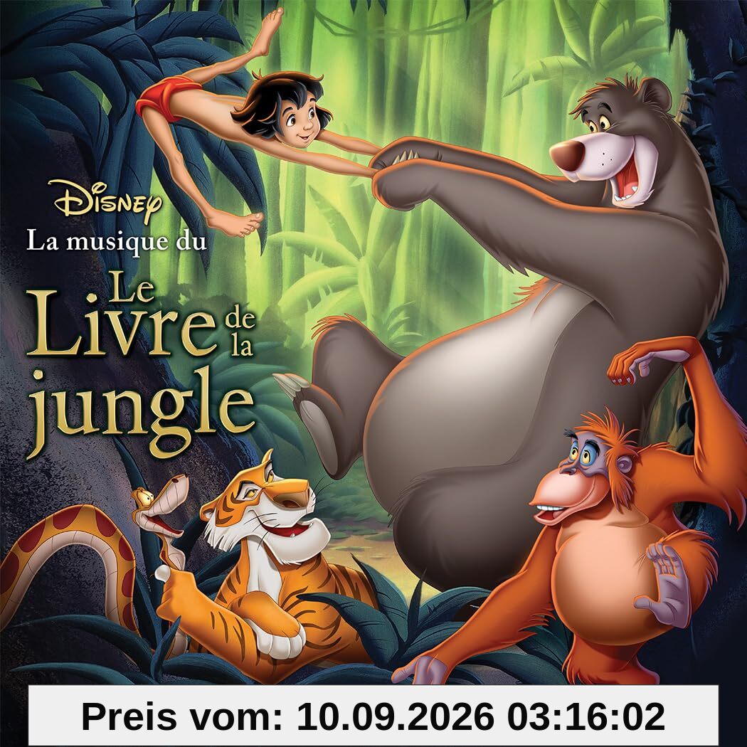 La musique du Le Livre de la Jungle [Vinyle transparent couleur vert]