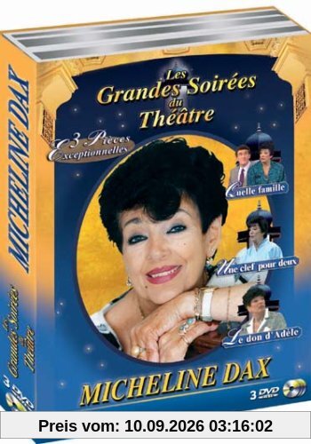 Coffret Micheline Dax 3 DVD : Quelle famille ! / Une clef pour deux / Le don d'Adèle