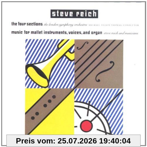 unbekannt The Four Sections / Music For Mallet Instruments, Voices And Organ