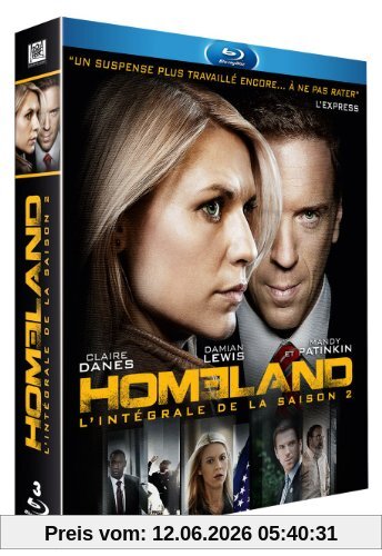 unbekannt Coffret Homeland, Saison 2 [Blu-ray] [Fr Import]