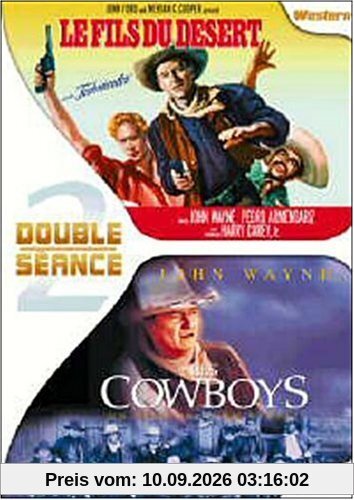 Double séance Western - Le fils du désert + Les cowboys