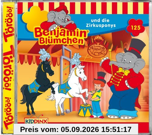 Benjamin Blümchen 125 und die Zirkusponys